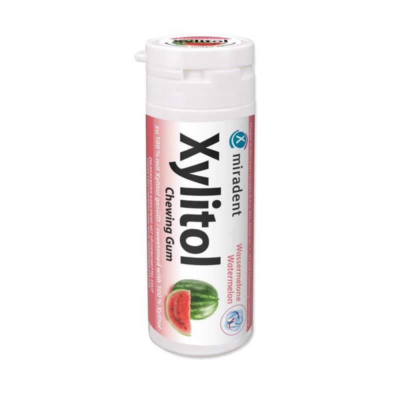 miradent Xylitol Chewing Gum Wassermelone - Produktbild