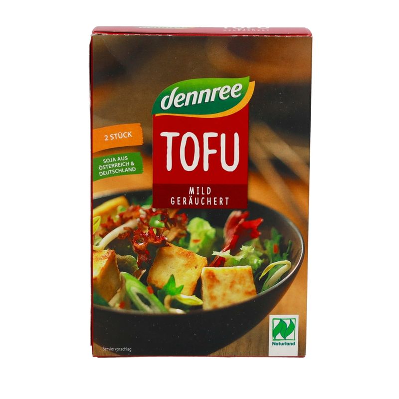 dennree Tofu geräuchert, 2x 175g - Produktbild