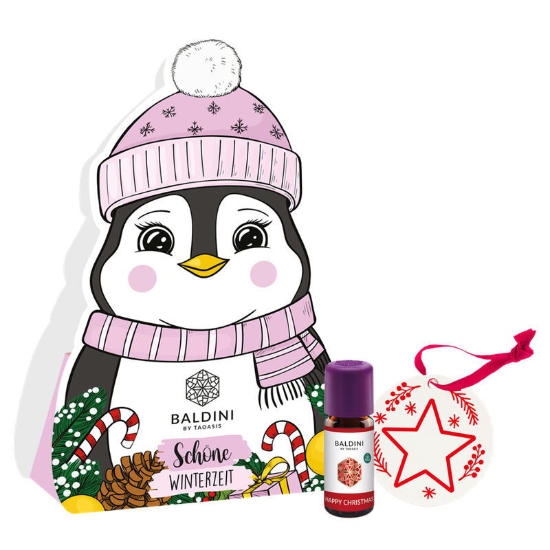 Baldini Baldini Weihnachts-Duftset Pinguin mit Happy Christmas 2024 - Produktbild