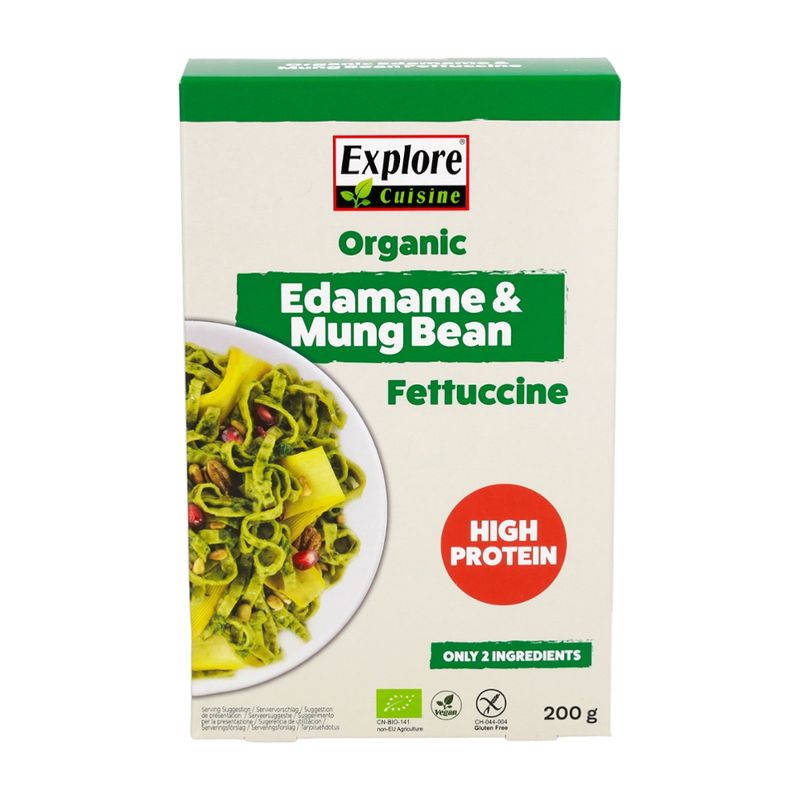 Explore Cuisine Fettuccine aus Edamame- und Mungbohnen - Produktbild