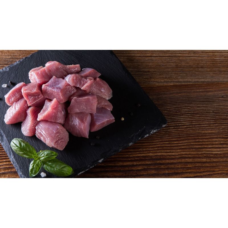 Sonnberg BIO Puten Oberkeule geschnetzelt 2x1x1 cm - Produktbild