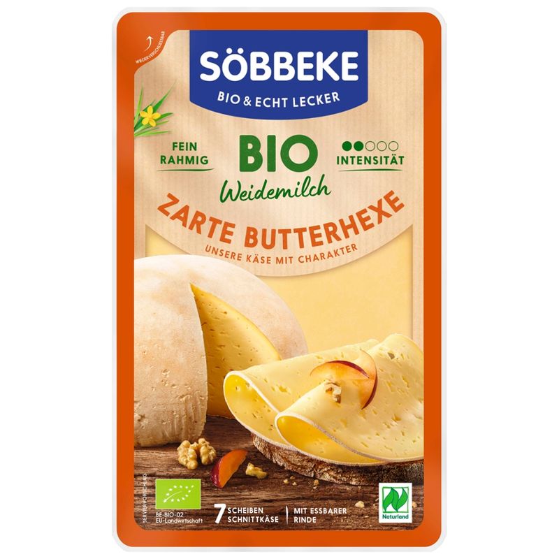 Söbbeke Bio Weidemilch Zarte Butterhexe Scheiben - Produktbild
