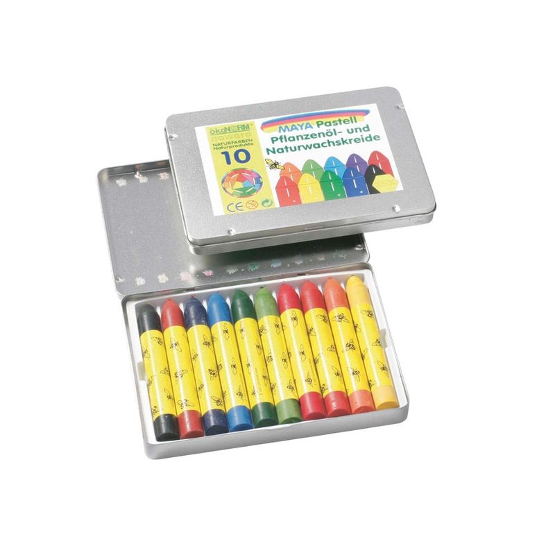 memo Handelsware 10 ökoNORM nawaro Pastell-Ölkreiden - Produktbild