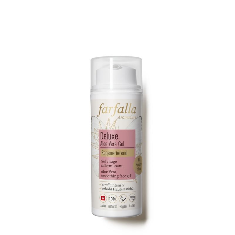 farfalla Aloe Vera, Straffendes Deluxe Gesichtsgel, 50ml, regenerierend - Produktbild