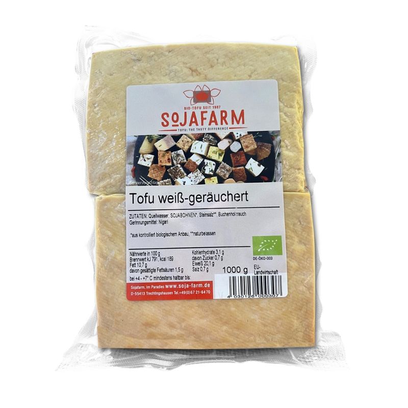 Sojafarm Tofu weiß-geräuchert - Produktbild