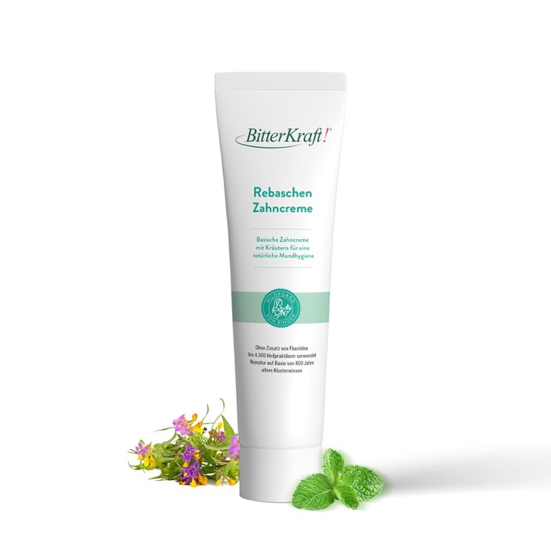 Bitterkraft Basische Rebaschen Zahncreme - Produktbild