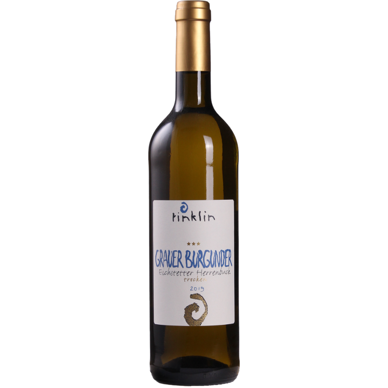 Bioland-Weingut Rinklin 2022 Grauer Burgunder Dreistern, aus dem Eichenfass, trocken - Produktbild