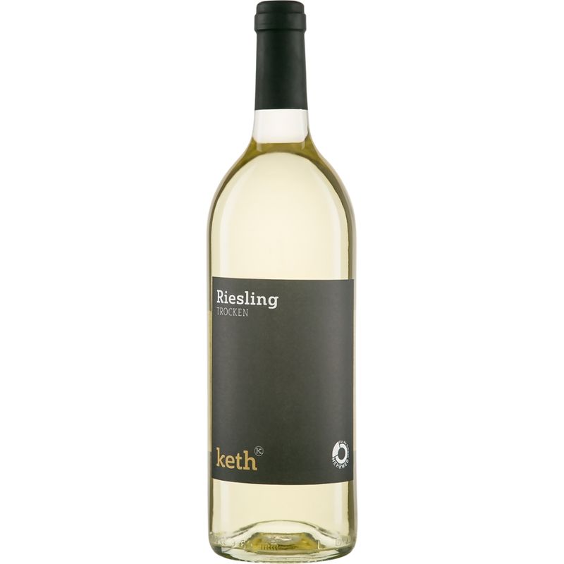 Riegel Eigenmarke Riesling QW Rheinhessen 1l Mehrweg Keth - Produktbild