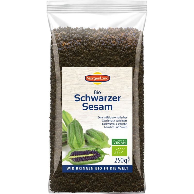 MorgenLand Bio Schwarzer Sesam - Produktbild