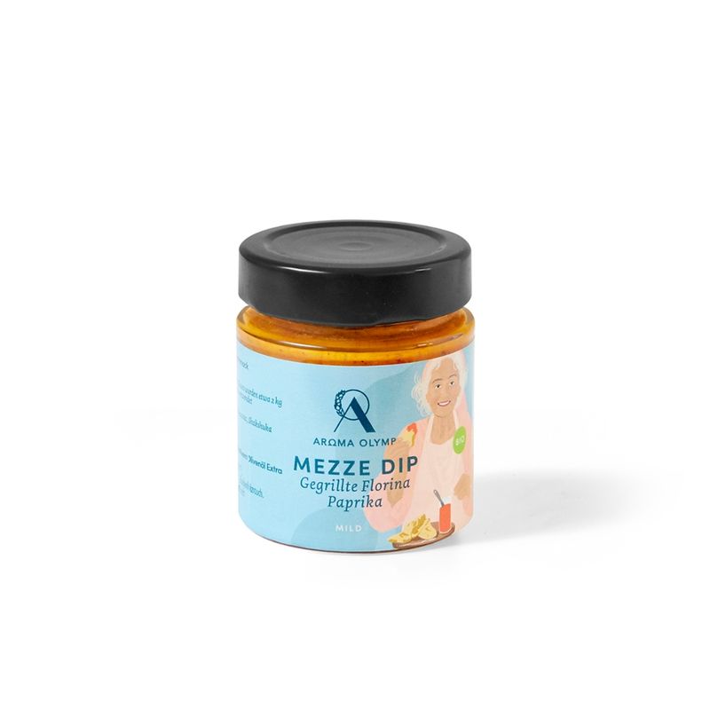 Aroma Olymp Aroma Olymp Bio Mezze Dip mit gegrillter Florina Paprika - Produktbild