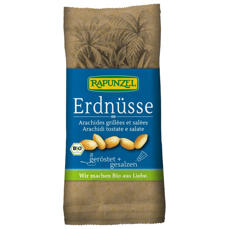 Rapunzel Erdnüsse geröstet, gesalzen - Produktbild