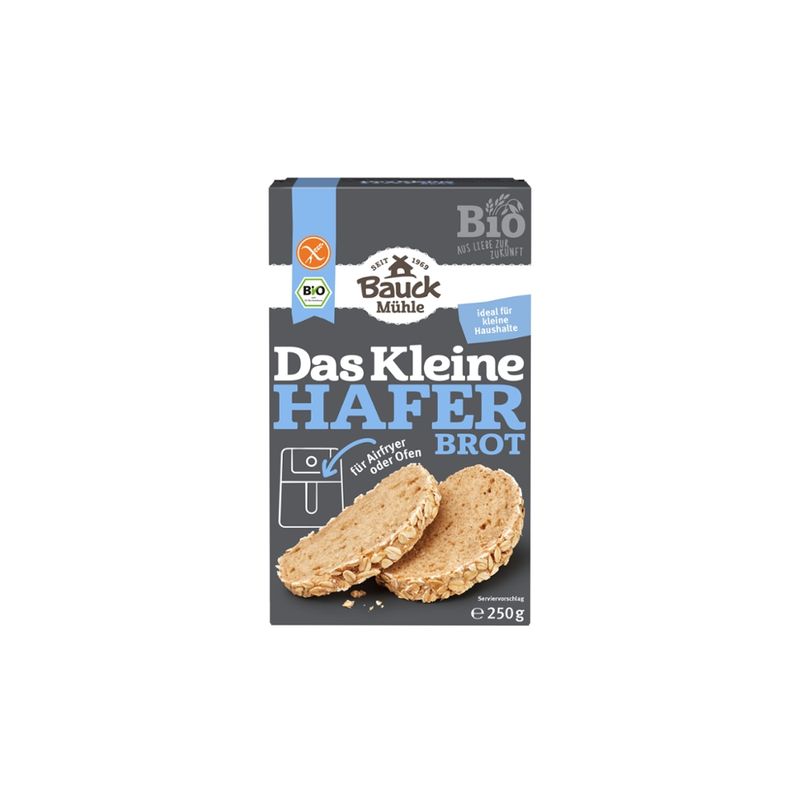 Bauck Mühle Das kleine Haferbrot 250g Bio gf - Produktbild
