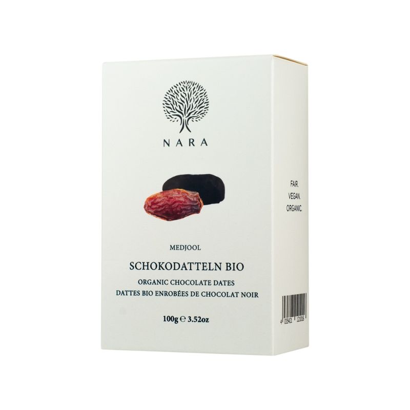 Nara Organic chocolate dates, Medjool - Produktbild