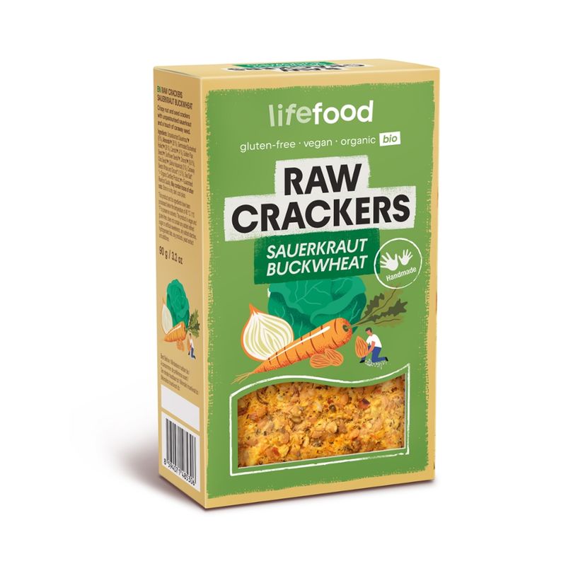Lifefood  Lifefood Buchweizen Sauerkrautbrot Roh Bio - Produktbild