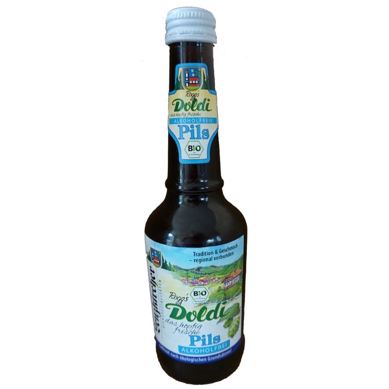 Lenzkircher Bierspezialitäten Rogg´s Bio-Pils alkoholfrei "Doldi" 0,33l - Produktbild