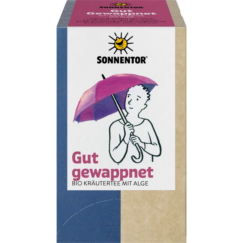 Sonnentor Gut gewappnet Tee, Doppelkammerbeutel - Produktbild