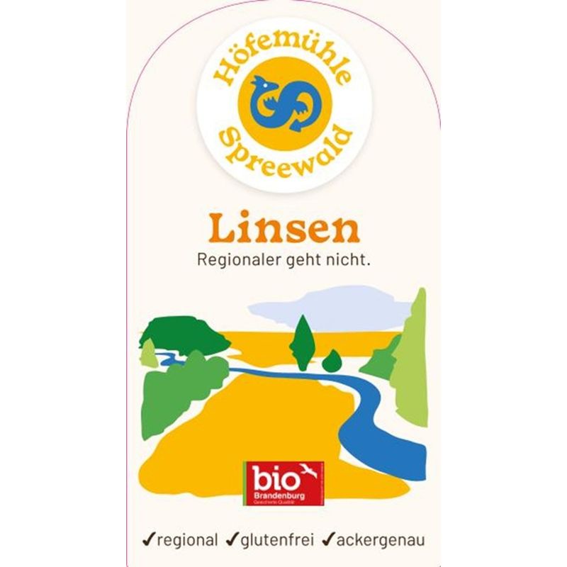 Höfemühle Spreewald Feine Linsen - Produktbild