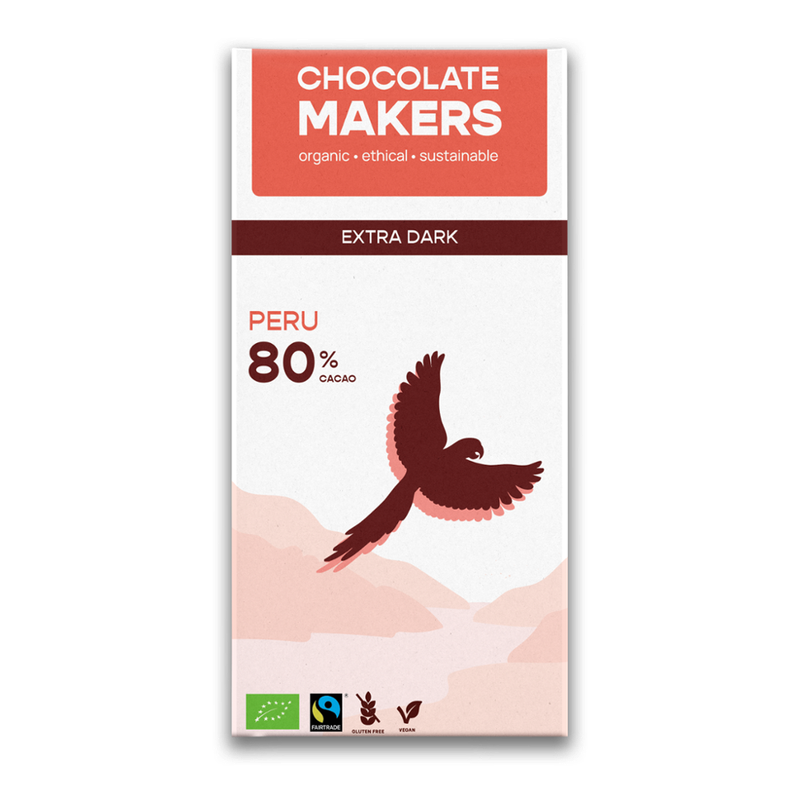 Chocolatemakers Peru Extra Pur 80% - Produktbild