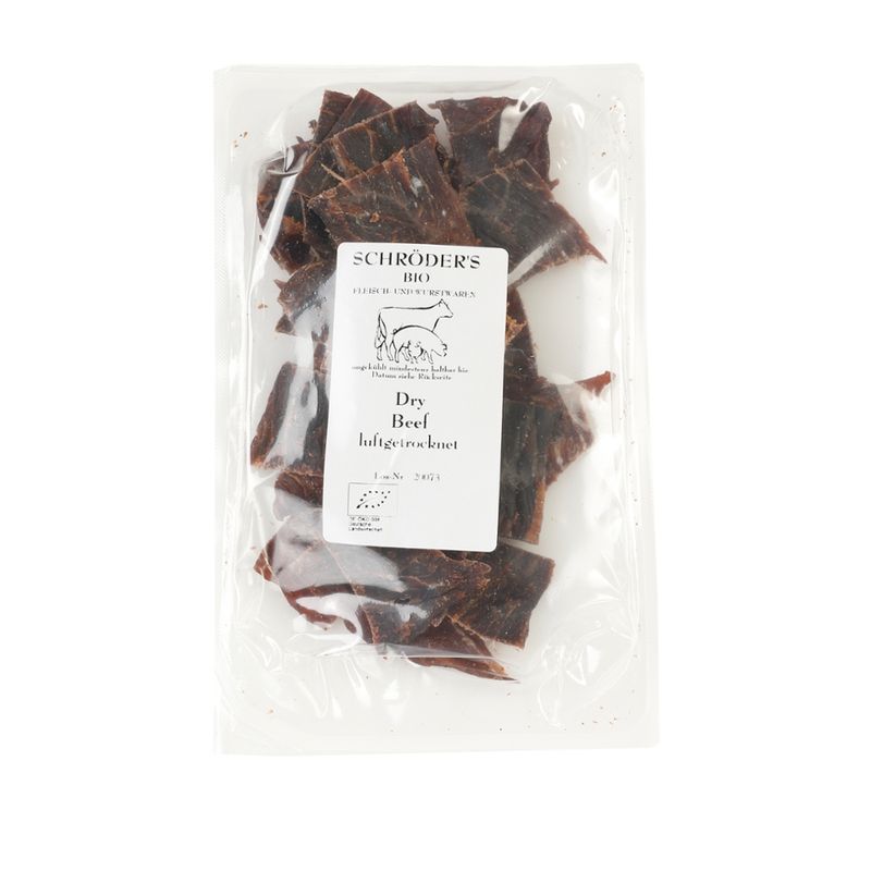 Schröder's Bio Fleisch- und Wurstwaren Dry Beef ca. 50 g - Produktbild