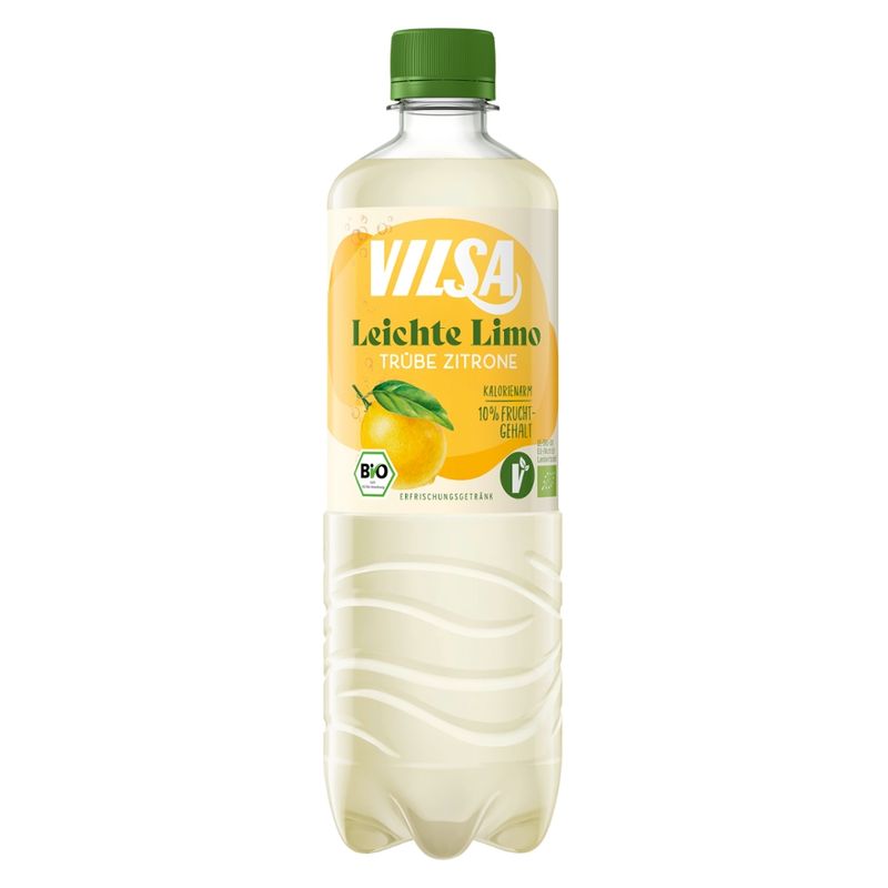 VILSA VILSA Leichte Limo Trübe Zitrone Bio 6x0,75l PET EW - Produktbild