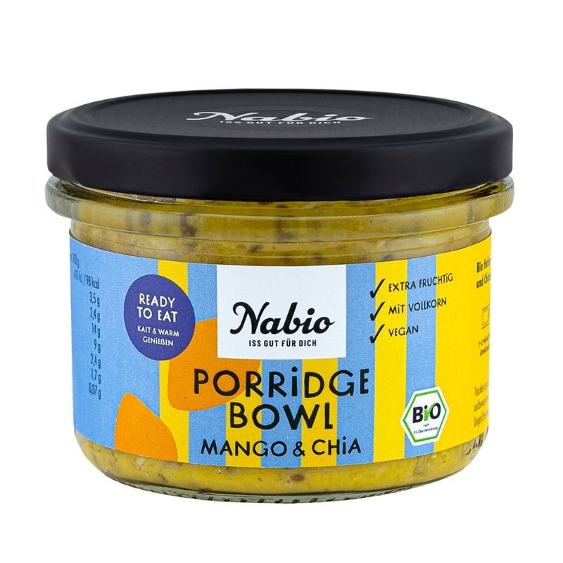 Nabio Nabio Porridge Bowl Mango und Chia - Produktbild