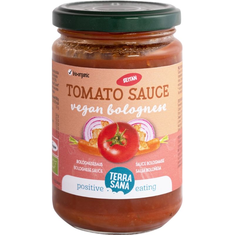 TerraSana Tomatosauce Vegan Bolognese - Produktbild