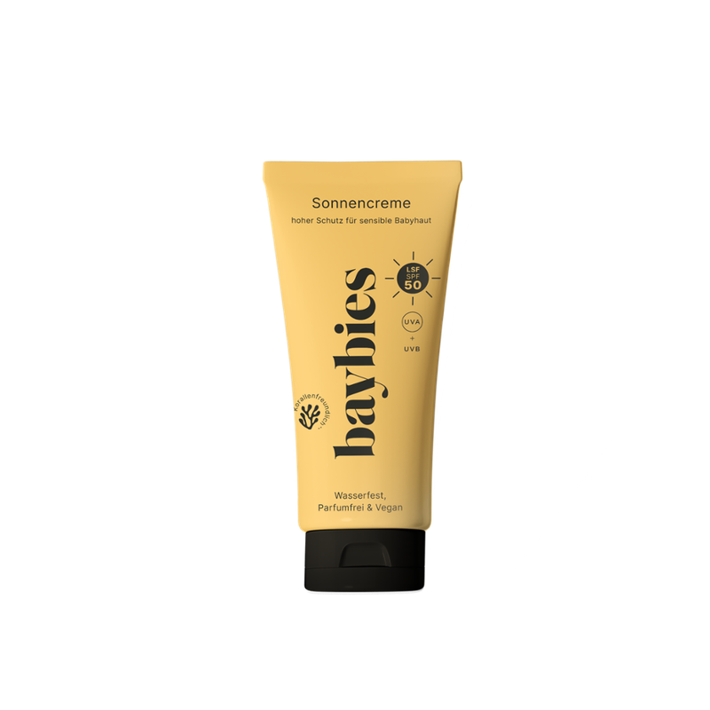 baybies baybies Mineralische Sonnencreme LSF50 für empfindliche Babyhaut - Produktbild