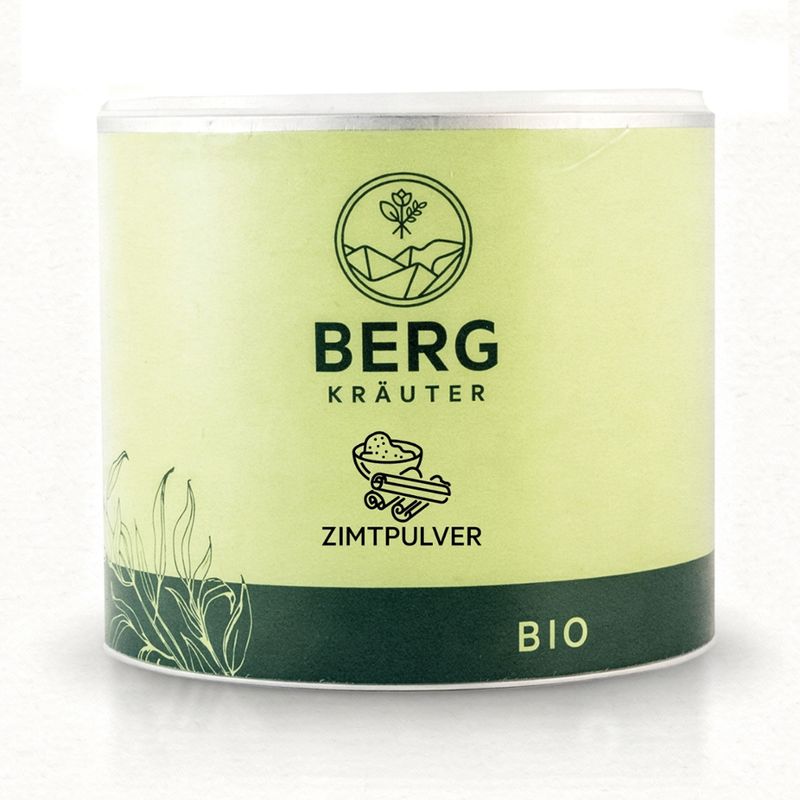 Bergkräuter Bergkräuter BIO Zimtpulver 150g - Produktbild