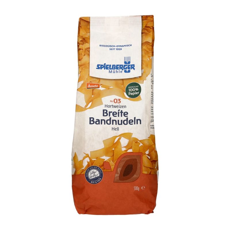 Spielberger Mühle Breite Bandnudeln, demeter - Produktbild