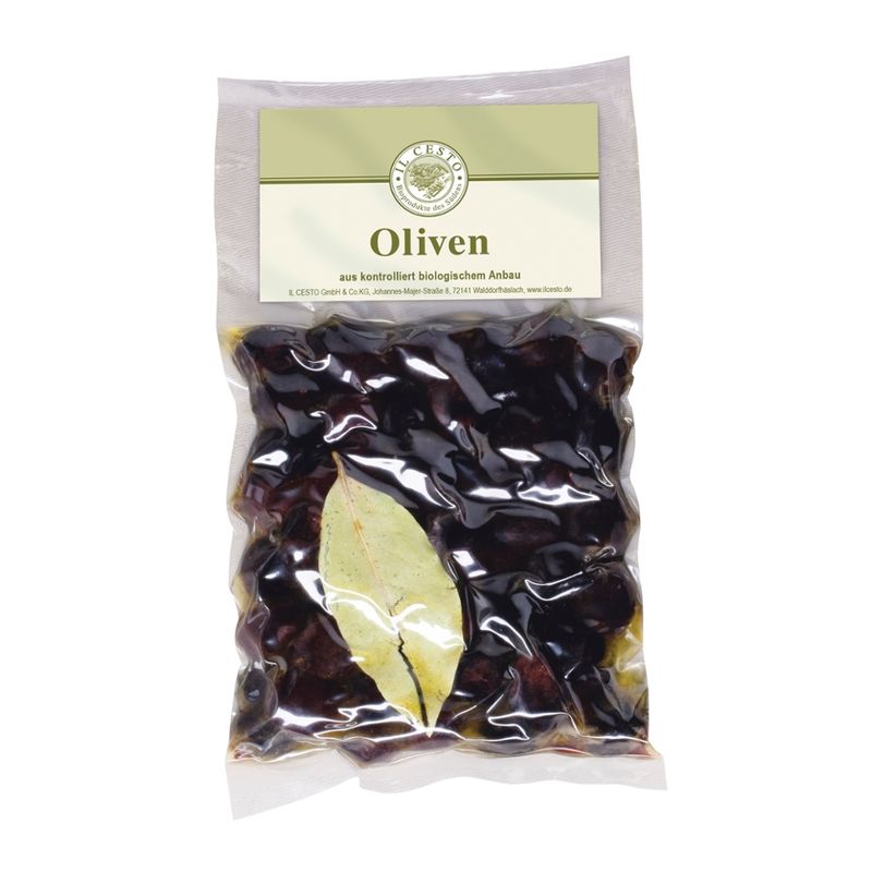 Il Cesto Marok. Oliven getrocknet schwarz natur - Produktbild