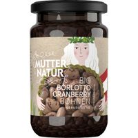 MUTTER NATUR Bio Borlotto Cranberry Bohnen genussfertig 350 g - Produktbild