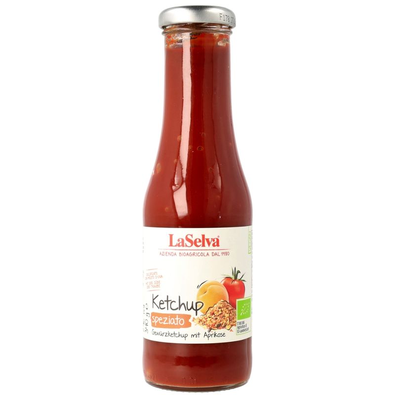 LaSelva Ketchup speziato - Gewürzketchup mit Aprikose - Produktbild