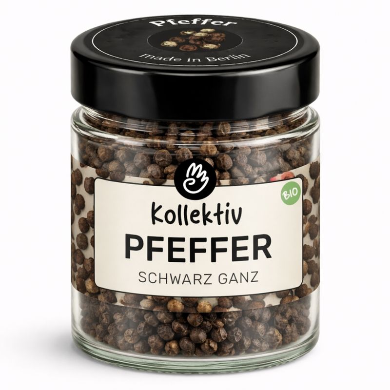 Kollektiv Kollektiv Bio-Pfeffer Schwarz Ganz - Produktbild