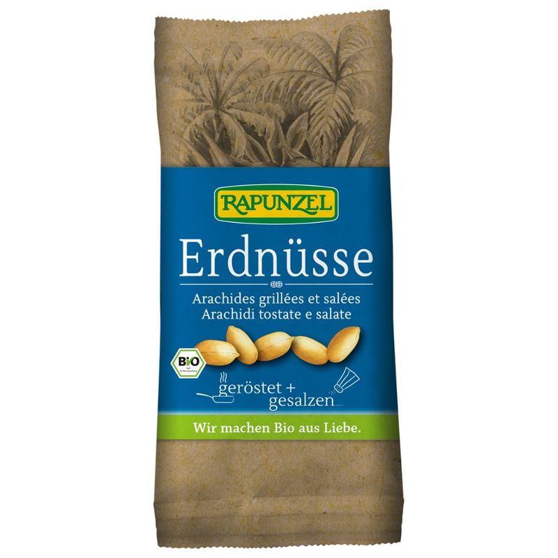Rapunzel Erdnüsse geröstet, gesalzen - Produktbild