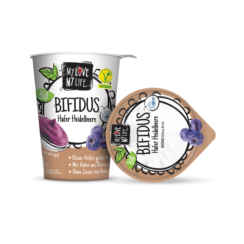 My Love My Life MyLoveMyLife Bifidus Bio Hafer Heidelbeere 400g - Produktbild