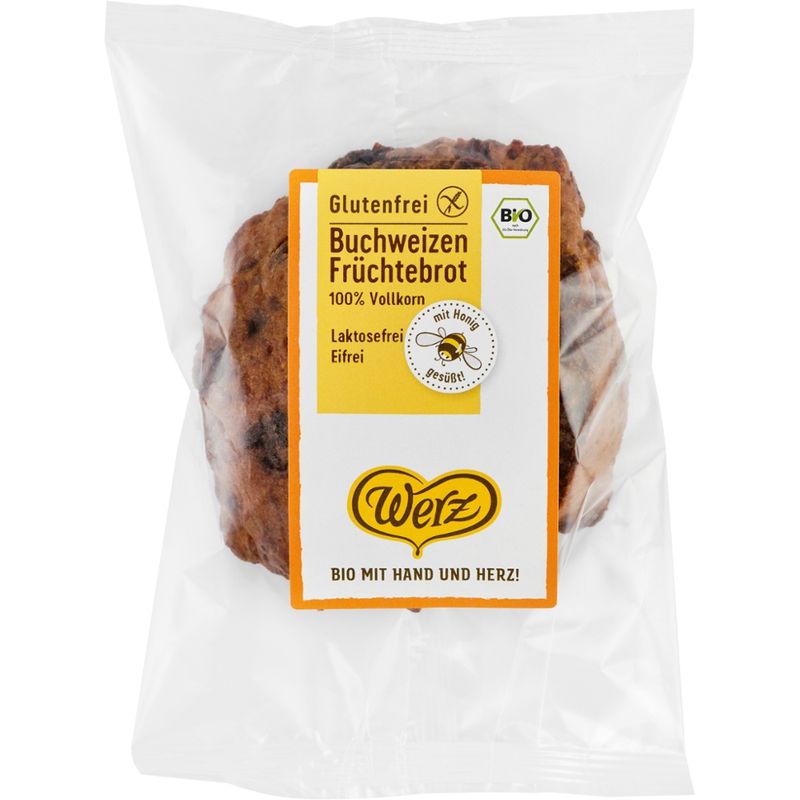 Naturkornmühle Werz Buchweizen Früchtebrot, Vollkorn, glutenfrei - Produktbild
