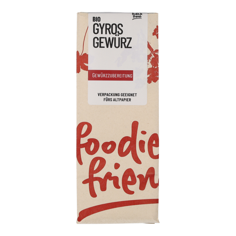 foodie & friends BIO Gyros Gewürz Tüte - Produktbild
