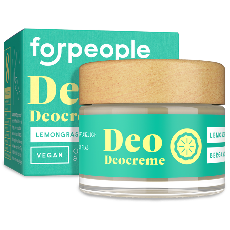 4peoplewhocare Deocreme Citrus im Glastiegel - mit Lemongrass - Produktbild