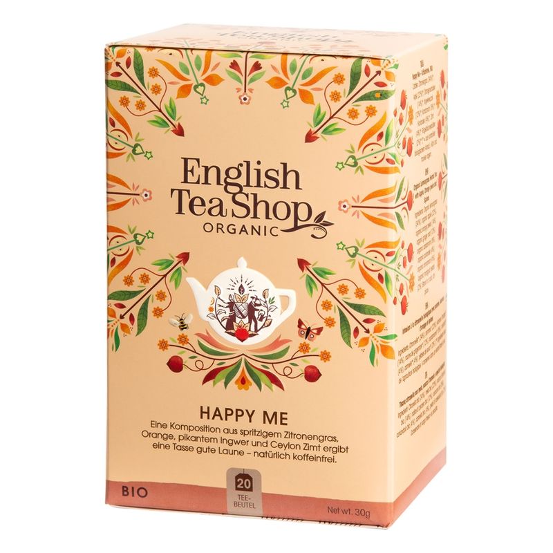 English Tea Shop English Tea Shop - Happy Me, BIO Wellness-Tee, 20 Teebeutel - Produktbild