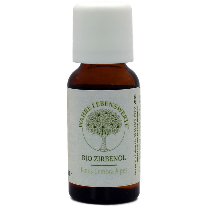 Wahre Lebenswerte BIO-Zirbenöl (Alpenzirbe - Produktbild