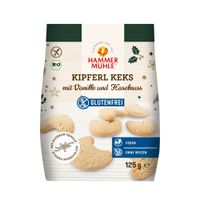 Bio Kipferlkekse Vanille & Haselnuss gf - Produktbild