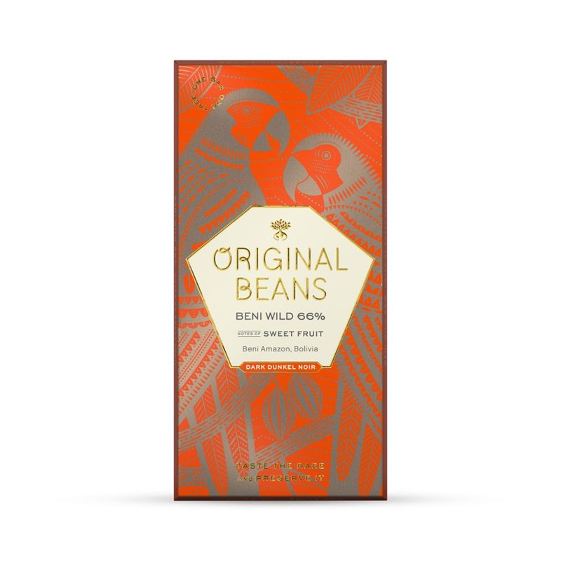 Original Beans Original Beans Beni Wild 66% Dunkelschokolade - Produktbild