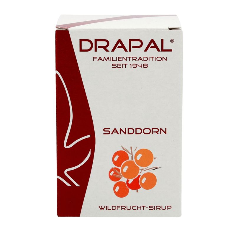 DRAPAL Sanddorn Wildfruchtsirup 330 ml - Produktbild