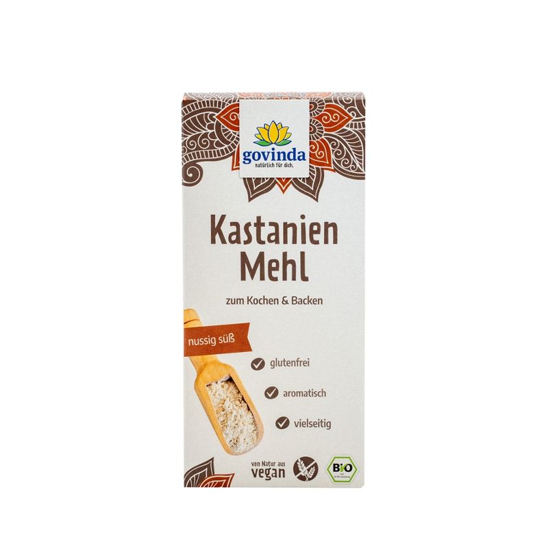 Govinda Kastanien Mehl zum Kochen & Backen - Produktbild