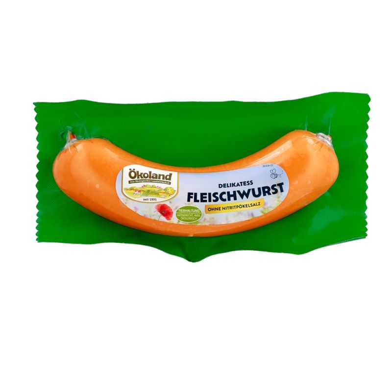 ÖKOLAND Delikatess Fleischwurst - Produktbild