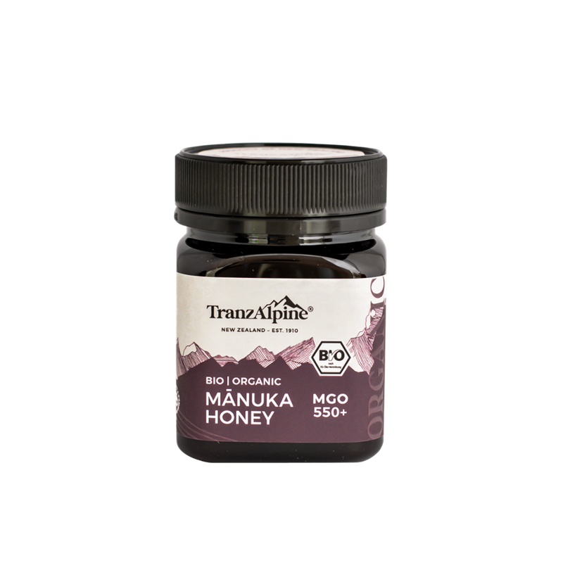 HOYER TranzAlpine Bio Manukahonig MGO 550+ - Produktbild