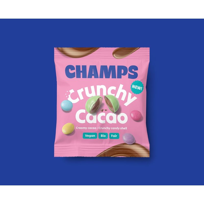 CHAMPS CHAMPS Crunchy Cacao Kakaolinsen - Produktbild