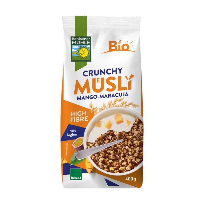 Bohlsener Mühle Crunchy Müsli Mango-Maracuja - Produktbild