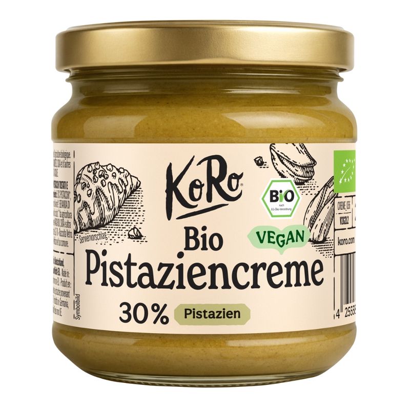 KoRo Handels GmbH Bio Pistaziencreme mit 30 % Pistazien 200 g - Produktbild