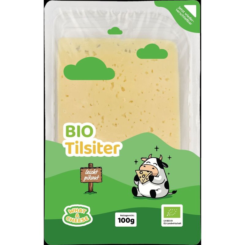 What a Cheese Bio Tilsiter Scheiben - Produktbild